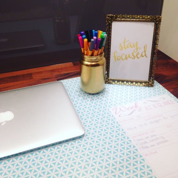 DIY Desk Pad Tutorial