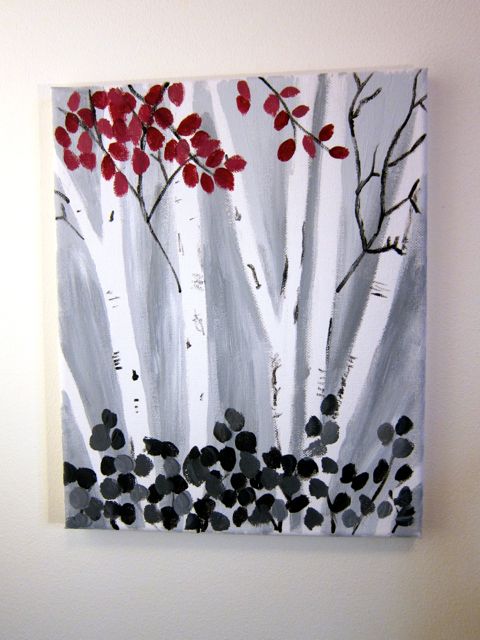 Birch Tree Art