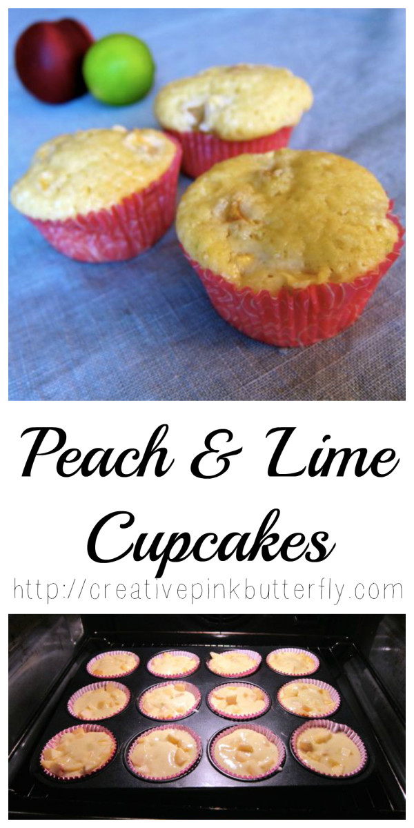 Peach and Lime Cupcakes Recipe