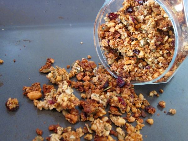 Gluten free and Paleo Granola Recipe