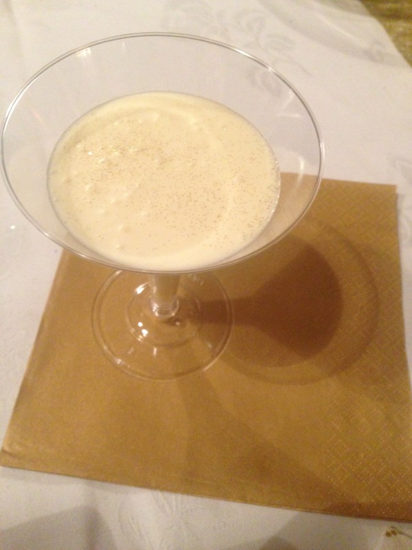 Gold and Champagne Party - White Chocolate Mousse