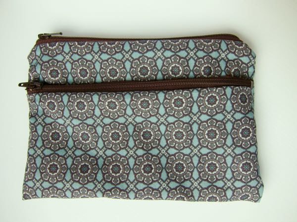 Pouch with two pockets