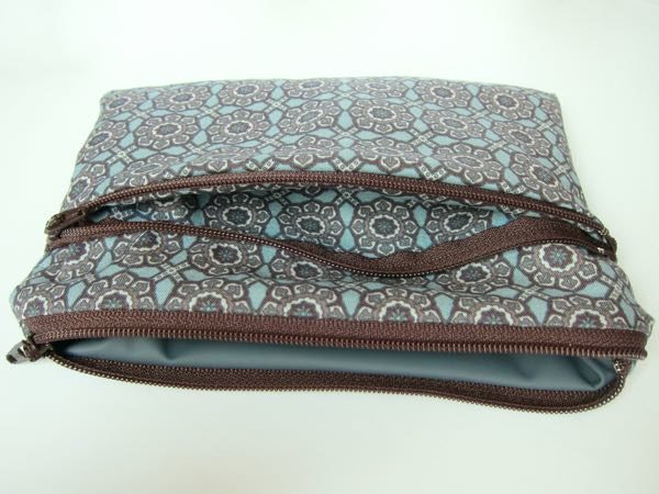 pouch with two pockets