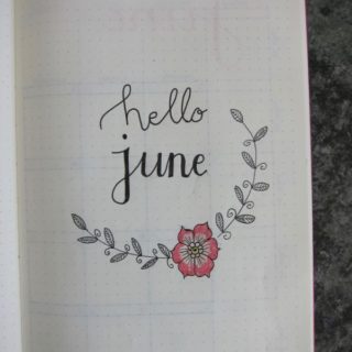 Bullet Journal – June