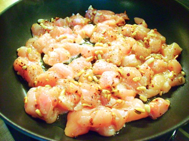 Chicken with Spinach and Coconut