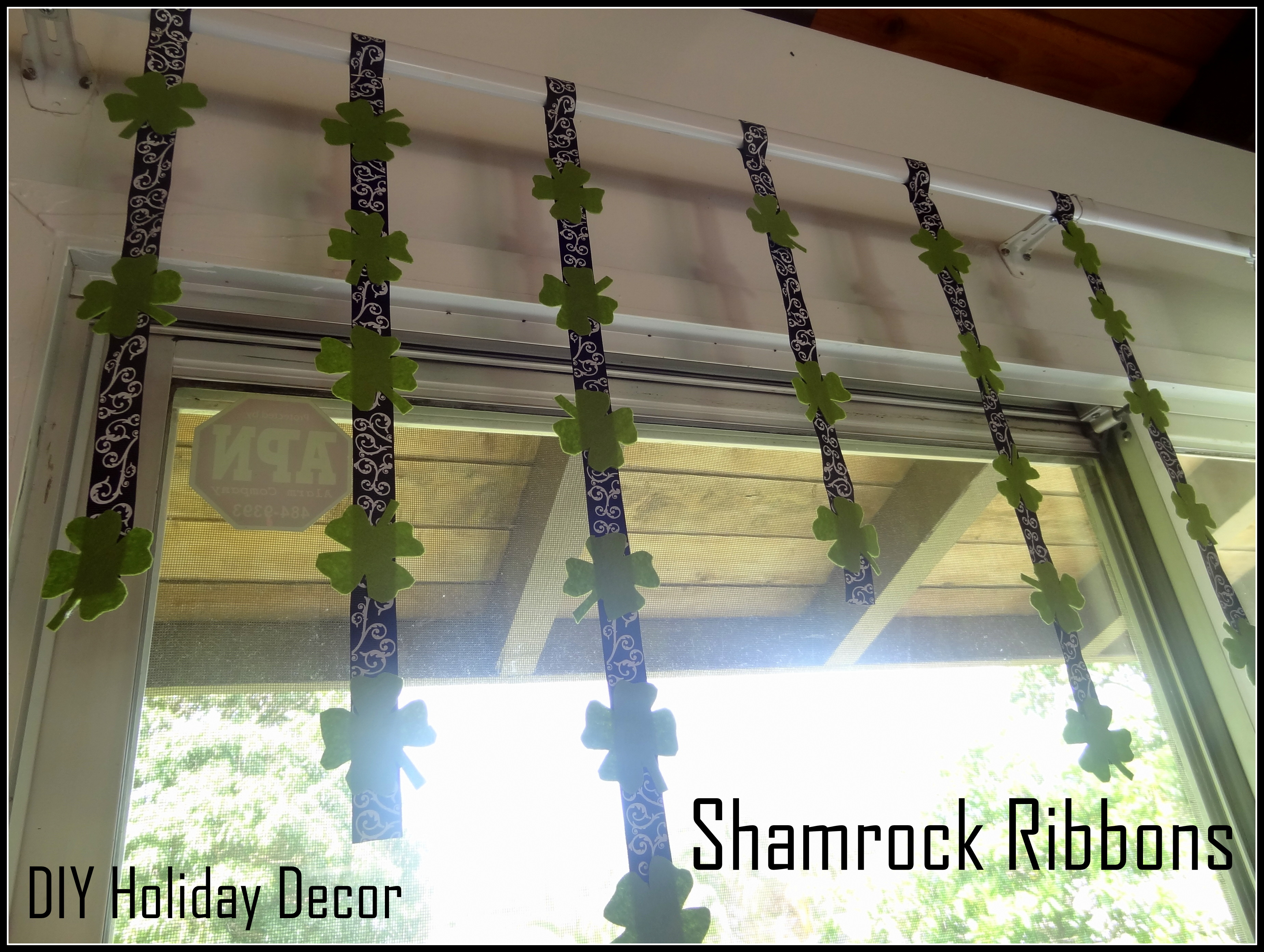Shamrock Ribbons – Bring HOME the Luck of the Irish