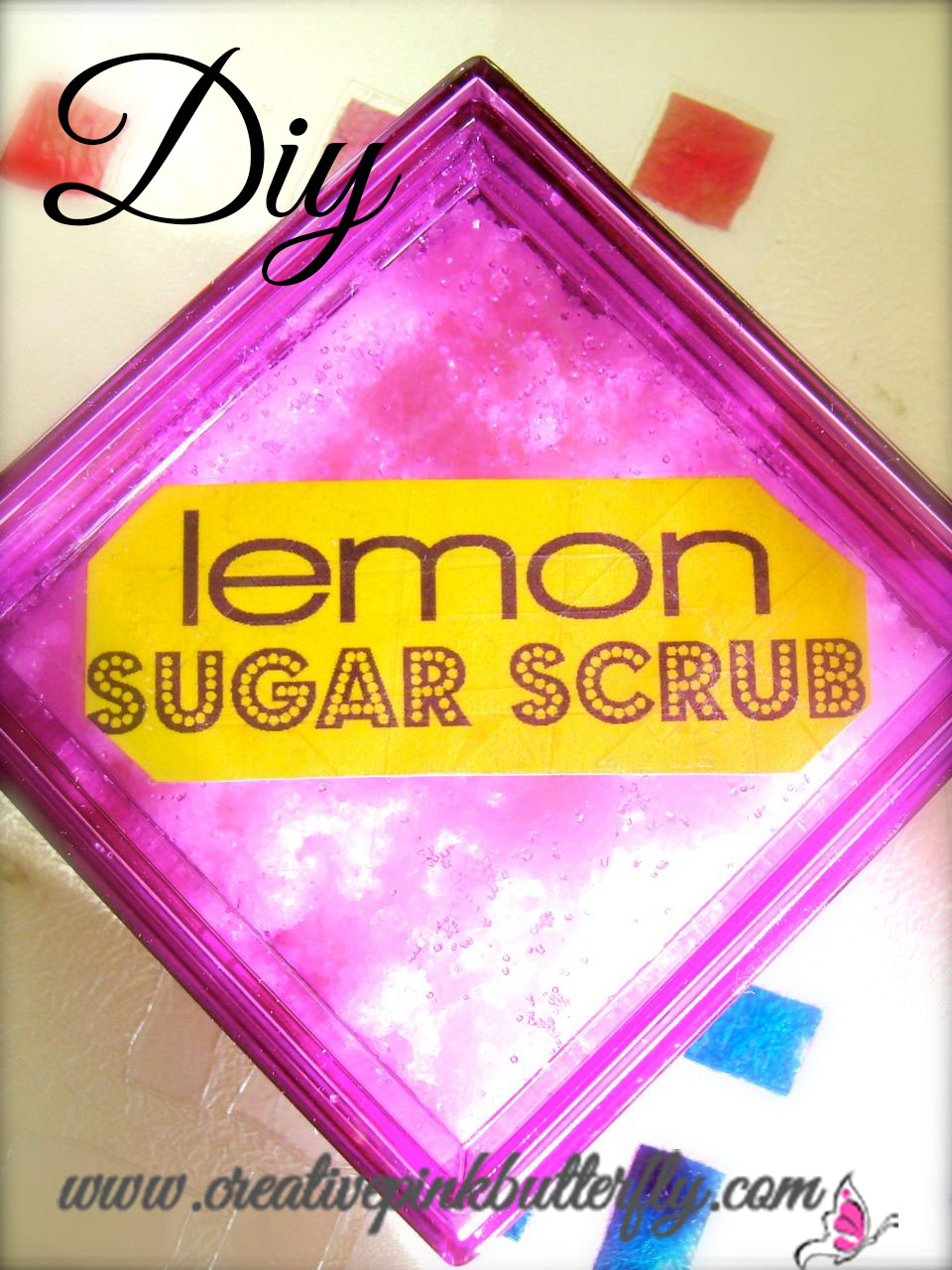 Sugar Lemon Scrub