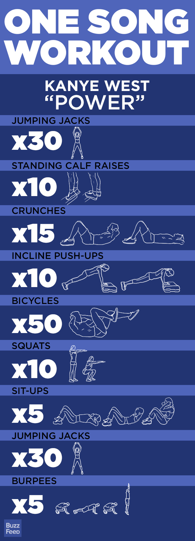 Strength: One Song Workout