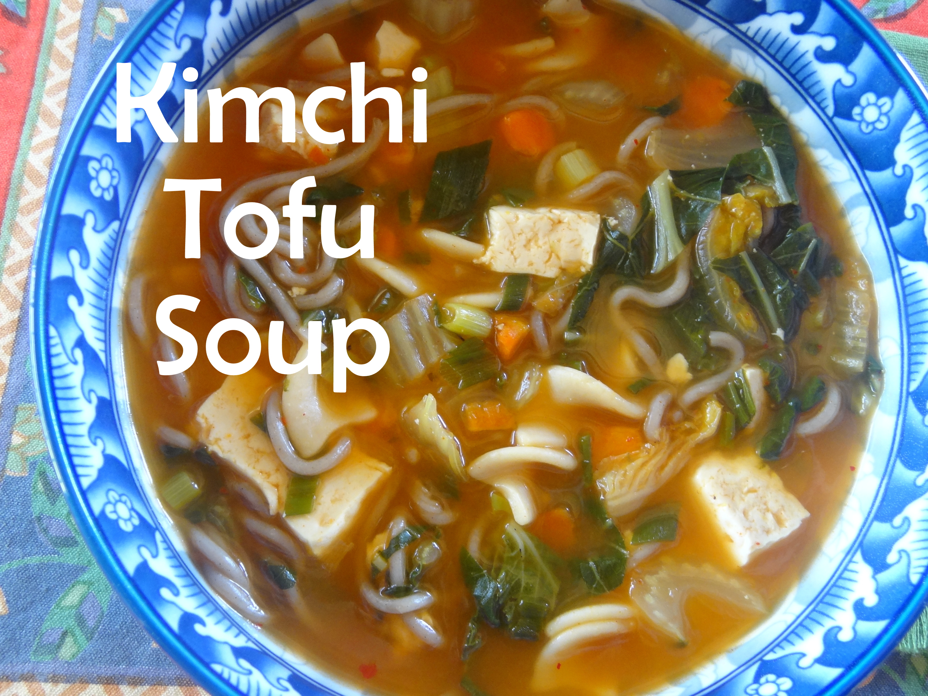 A Taste of Korea: Kimchi Tofu Soup