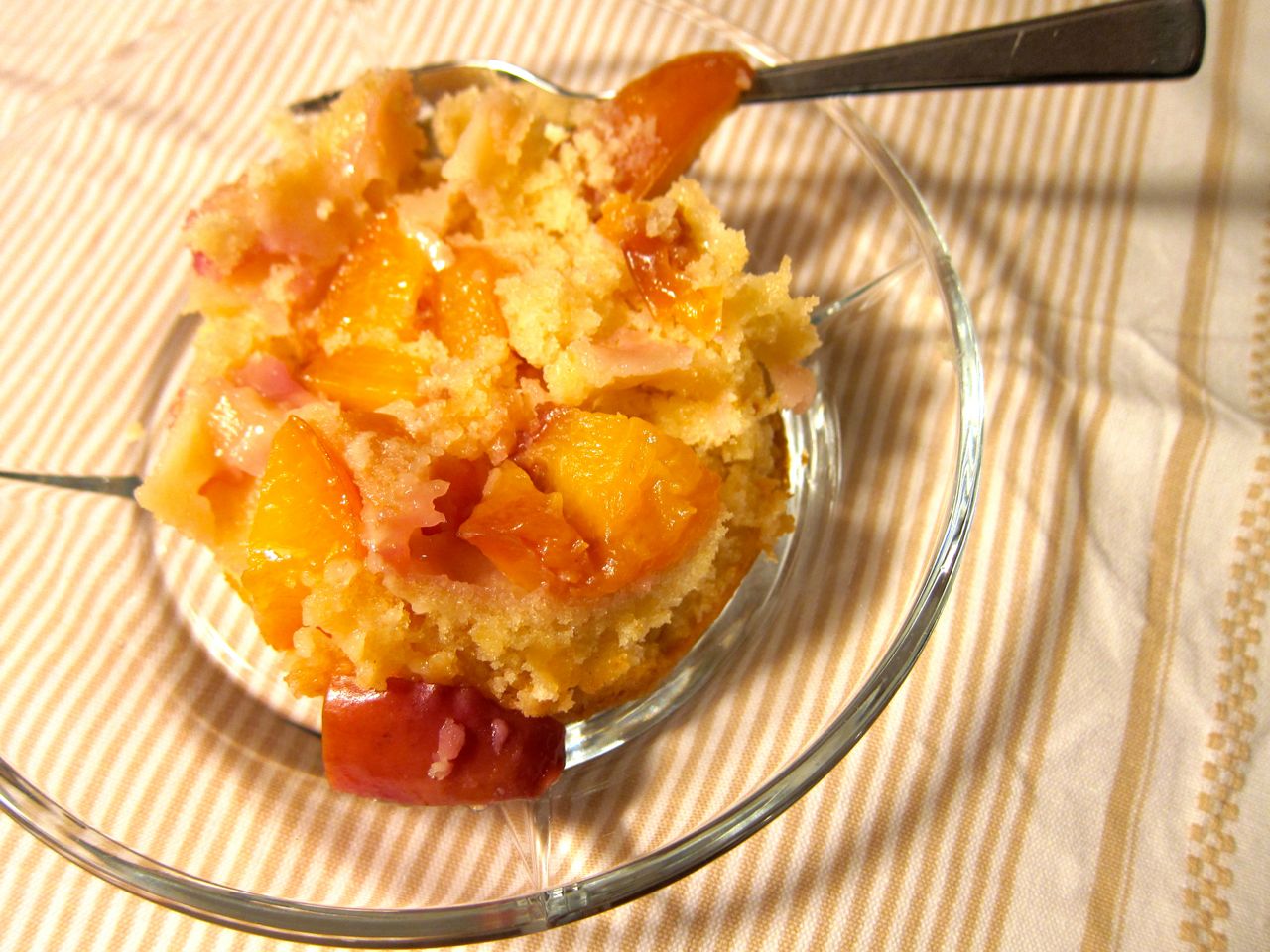 Mini Peach Cobbler