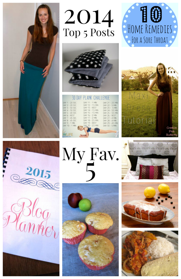 2014 Top 5 Posts & My Favorite 5