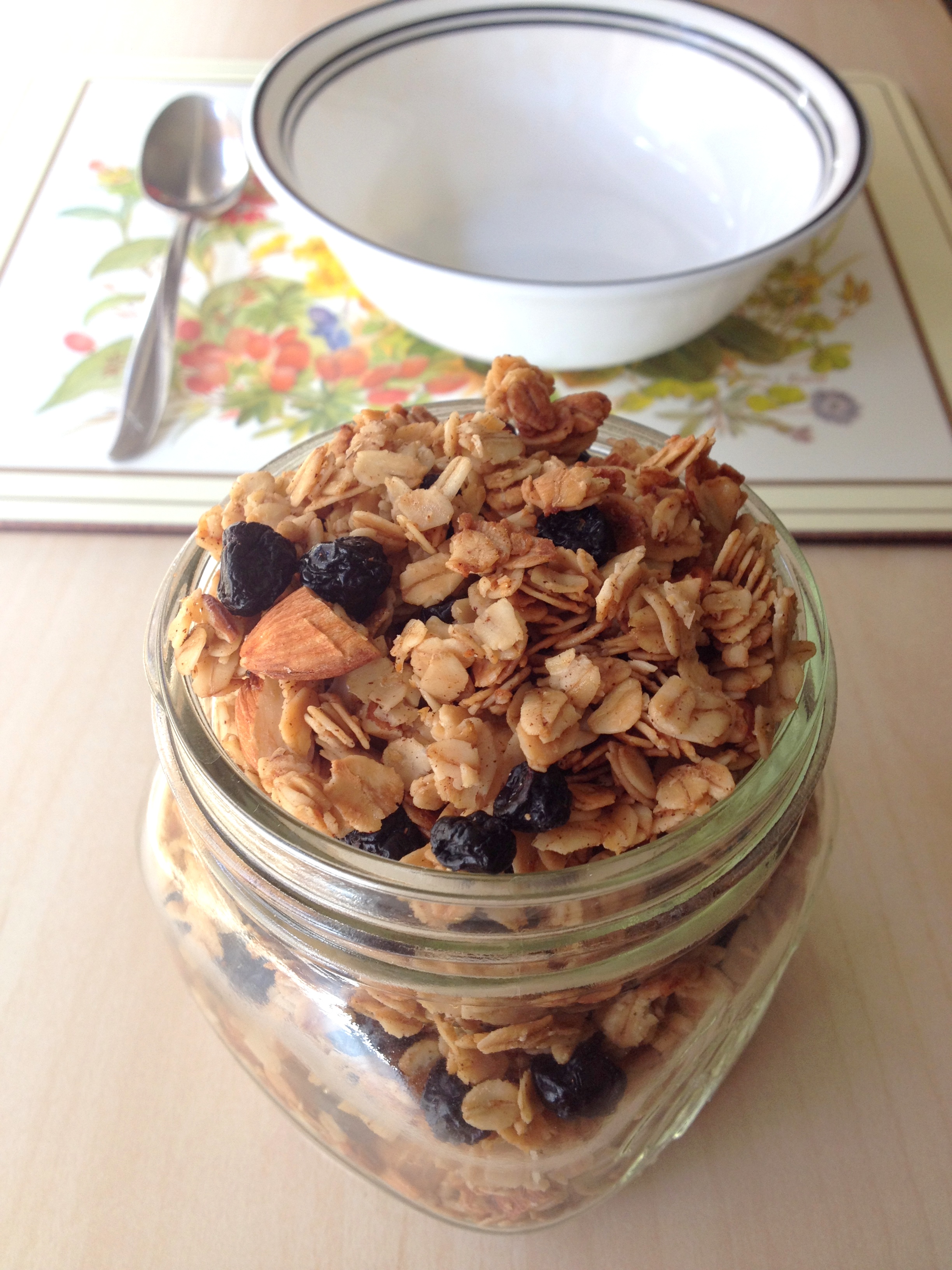 Cinnamon Blueberry Granola